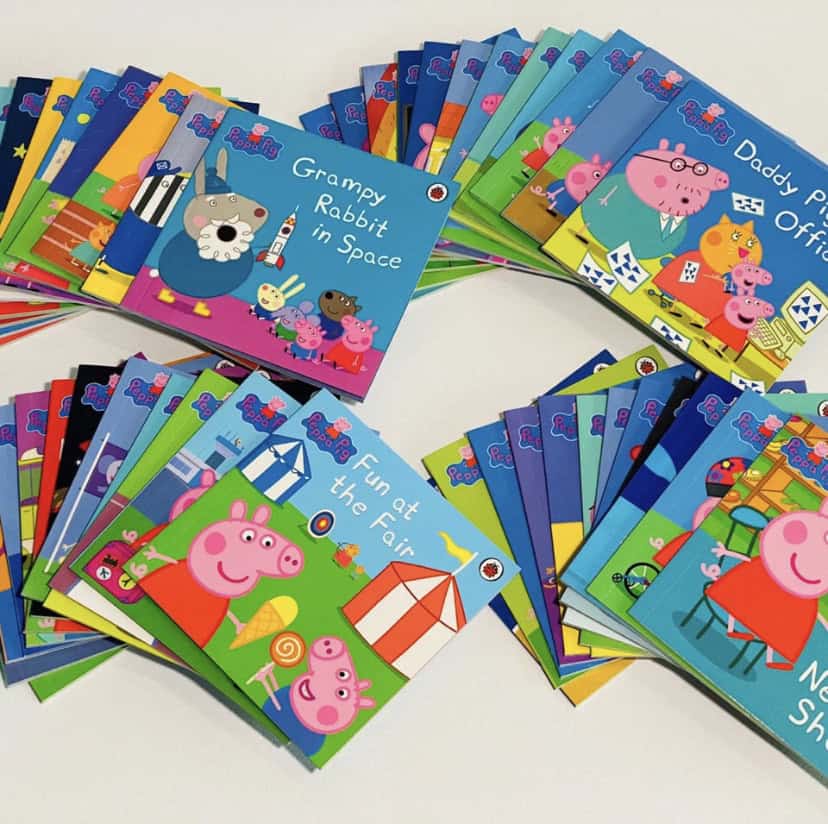 Peppa Pig 50 books Collection - Blue Box - BooknShop.com - 幼兒