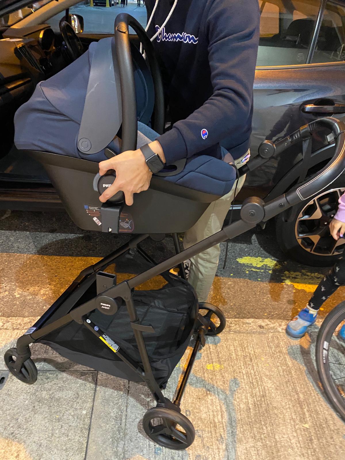 philips avent stroller with carseat